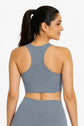 Silver Mist Stretch Sports Bra