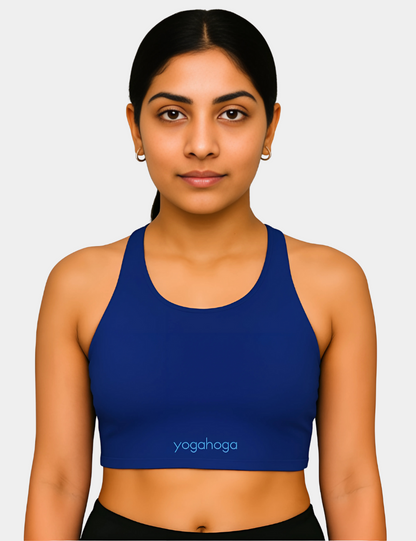 Denim Dream Stretch Sports Bra