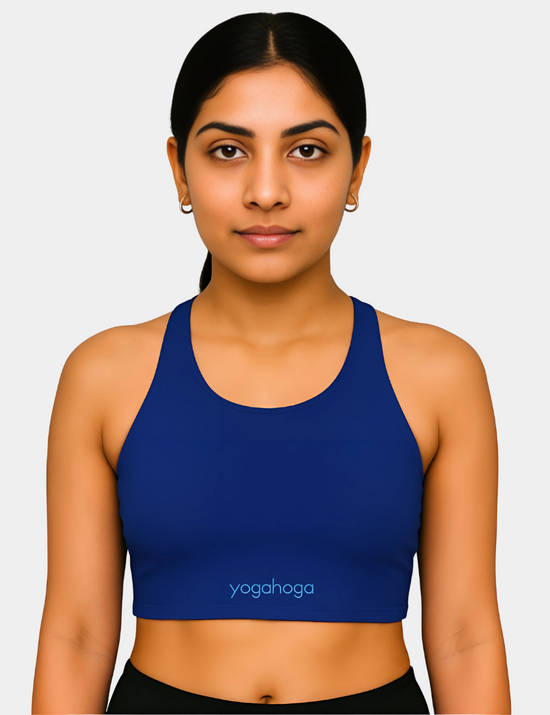 Denim Dream Stretch Sports Bra