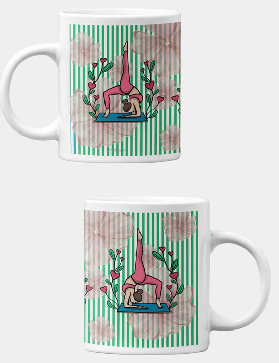 Green Zen Flow Coffee Mug