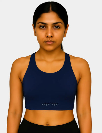 Midnight Muse Stretch Sports Bra