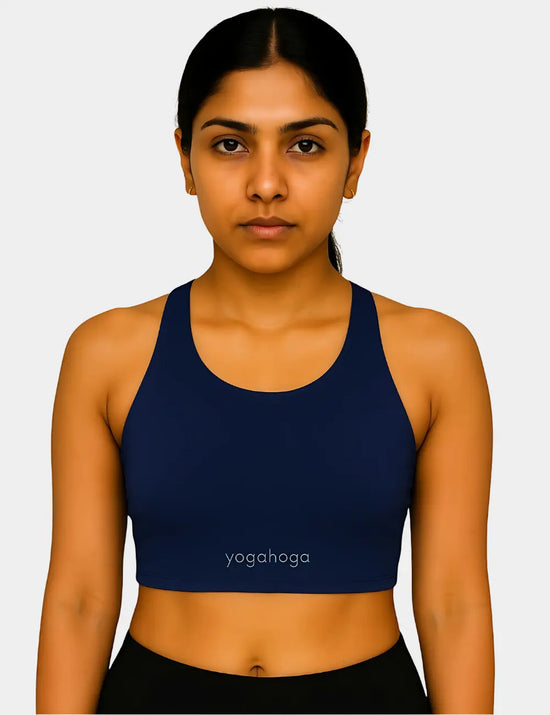 Midnight Muse Stretch Sports Bra
