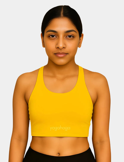 Marigold Magic Stretch Sports Bra
