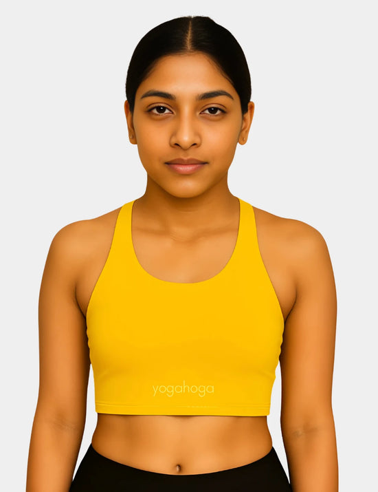 Marigold Magic Stretch Sports Bra