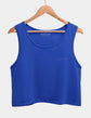 Cobalt Calm Crop Tank Top