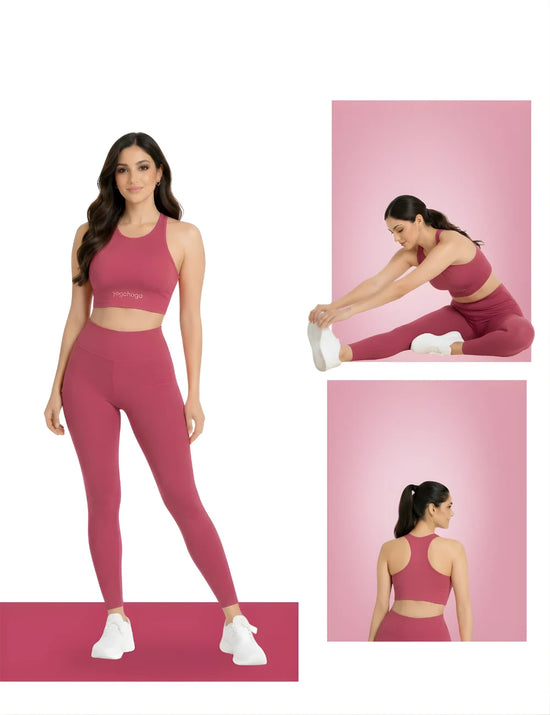 Raspberry Rose Co-ord Set