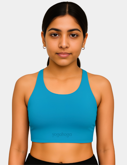 Ocean Breeze Stretch Sports Bra