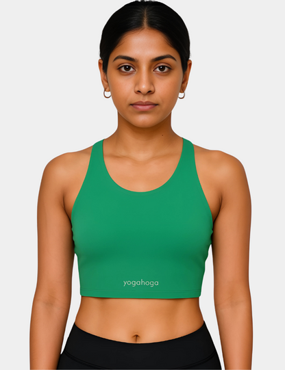 Emerald Essence Stretch Sports Bra