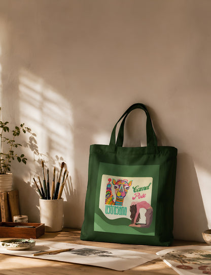 Camel Pose Yoga Tote