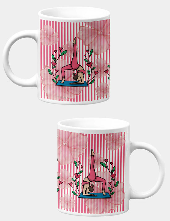 Pink Zen Flow Coffee Mug