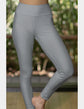 Silver Mist Stretch Leggings