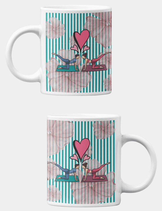 Green Yoga Bond Coffee Mug