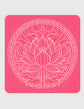 Lotus Medallion Pink Coaster